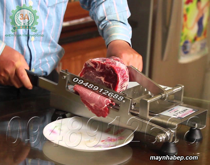 Hướng dẫn cắt thịt đông lạnh từ máy cắt thịt đông lạnh