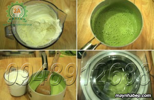 Cách làm sinh tố trà xanh thơm ngon