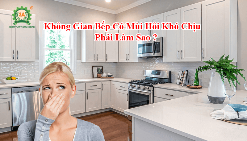 Lõi ngô giúp khử mùi hôi trong không gian bếp